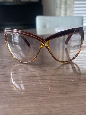 Vintage Christian Dior Sunglasses- 1980’s - CD 2505 30- Oversized Frog Optyl